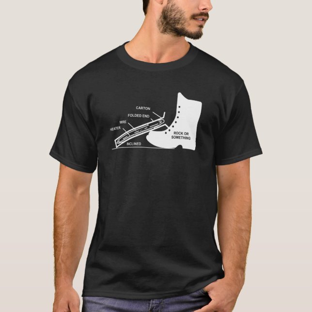 T-shirt Plus De Rock Ou Quelque Chose De Démarrage (Devant)