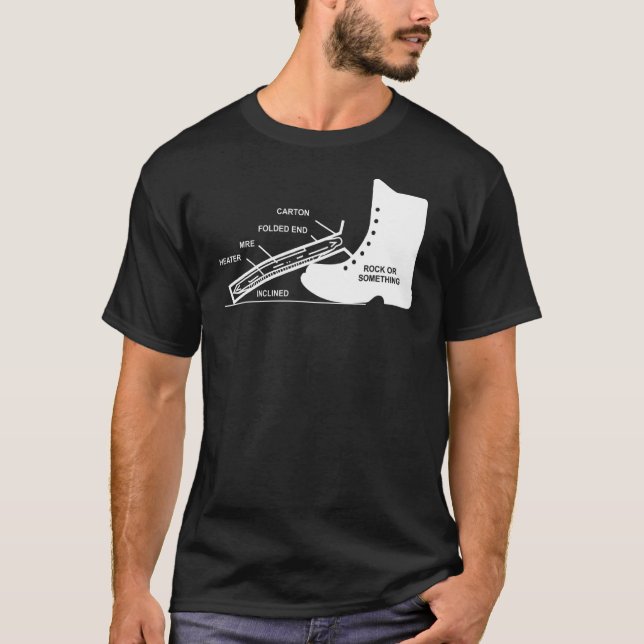T-shirt Plus De Rock Ou Quelque Chose De Démarrage (Devant)