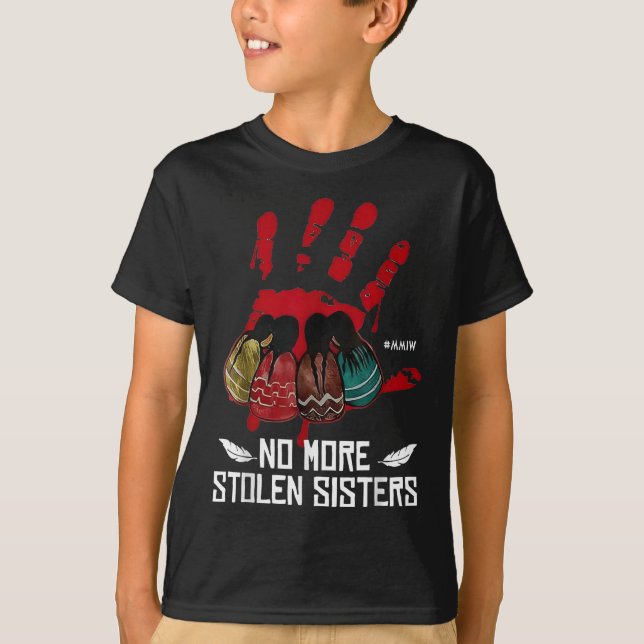 T-shirt Plus de soeurs volées - Justice Indigène (Devant)