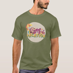 T-shirt plus de vacances
