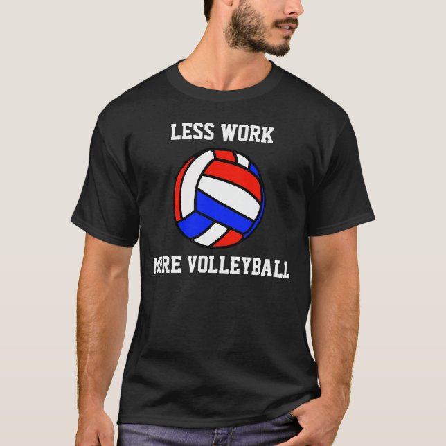 T-shirt Plus de volleyball (Devant)