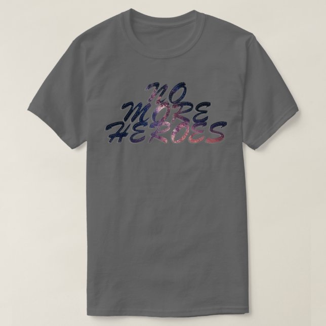 T-SHIRT PLUS D'HÉROS (Design devant)