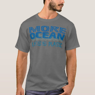 T-shirt Plus d'océan Moins de plastique