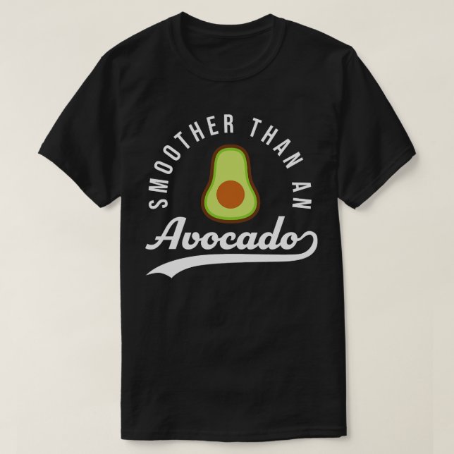 T-shirt Plus Doux Qu'Un Avocado (Design devant)