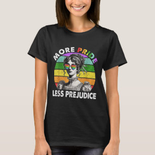 T-shirt Plus Fierté Moins Préjugé Mois De Fierté Lgbtq Gay