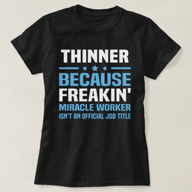 T-shirt Plus fin (Design devant)