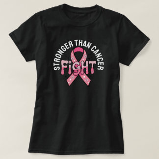 T-shirt Plus fort que le cancer