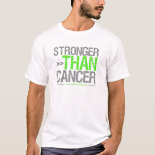 T-shirt Plus fort que le Cancer - lymphome non Hodgkinien