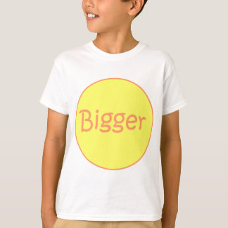 T-shirt Plus grand