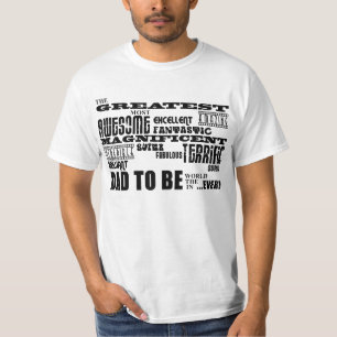 T-shirt Plus grand meilleur avenir de baby shower engendre