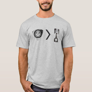 T-shirt plus grand puis rx rotatoire rx8 Mazda de moteur à