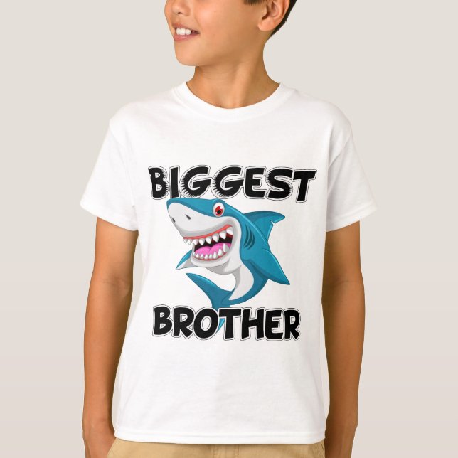T-shirt Plus grand requin frère (Devant)