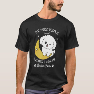 T-shirt Plus Je Rencontre De Personnes, Plus J'Aime Mon Bi