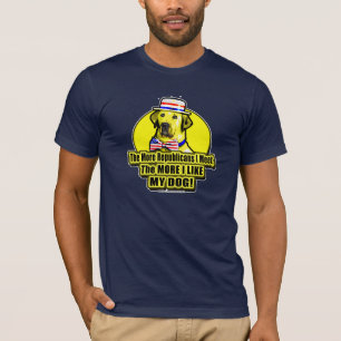T-shirt Plus je rencontre la chemise républicains