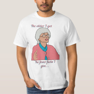 T-shirt Plus je vieillis