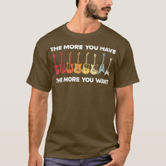 T-shirt Plus On A De Mal, Gui Guitariste