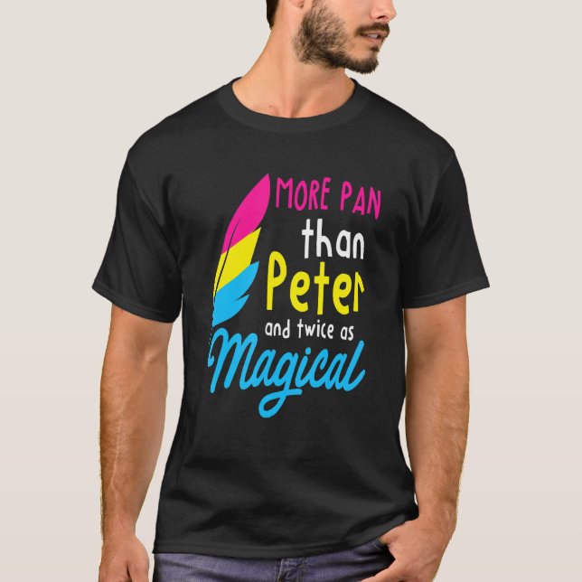 T-shirt Plus Pan que Peter Funny Lgbtq Queer Omnisexual (Devant)