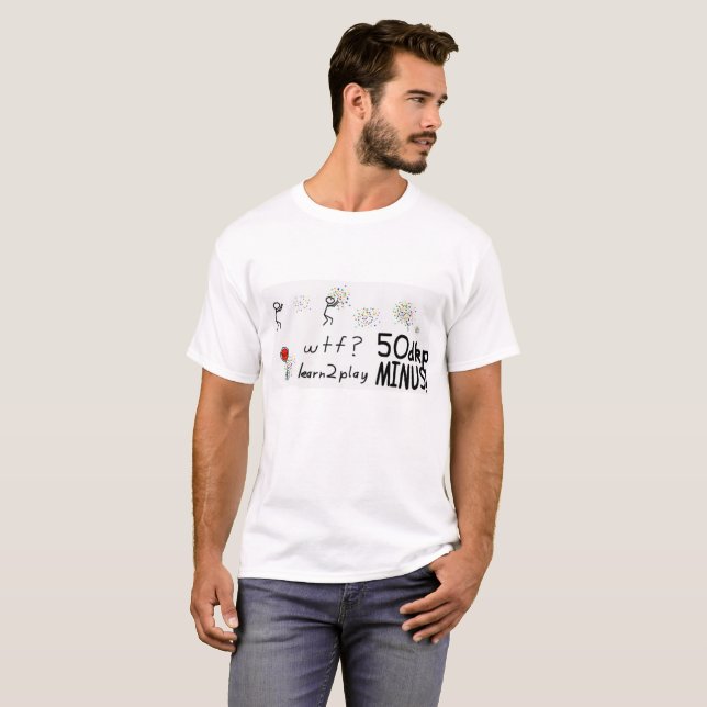 T-shirt Plus pointille 50 DKP sans (Devant entier)