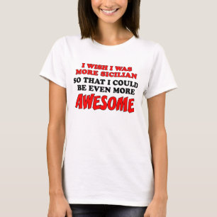 T-shirt Plus Sicilien Plus Awesome