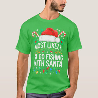 T-shirt Plus susceptible d'aller pêcher avec la famille de