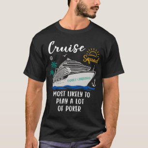 T-shirt Plus susceptible de jouer beaucoup au poker