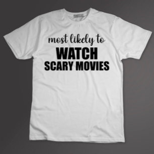 T-shirt Plus susceptible de regarder des films Scart Funny