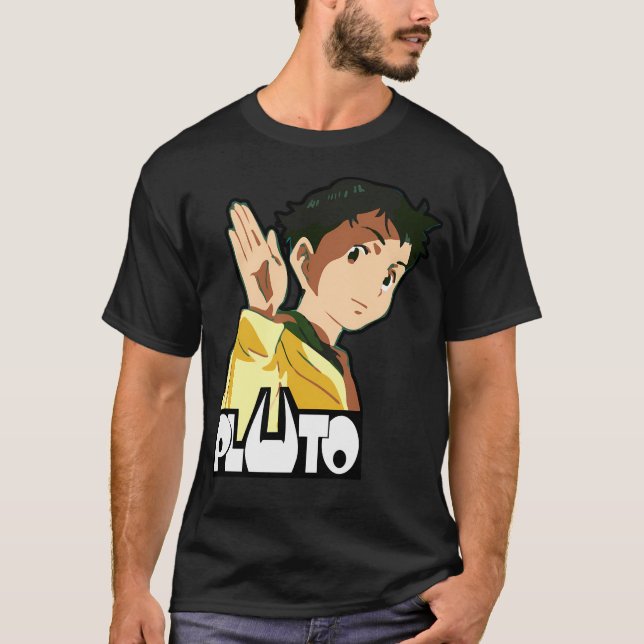 T-shirt Pluto Manga (Devant)