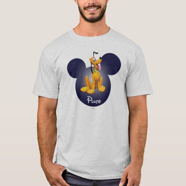 T-shirt Pluto | Mickey Head Icon (Devant)
