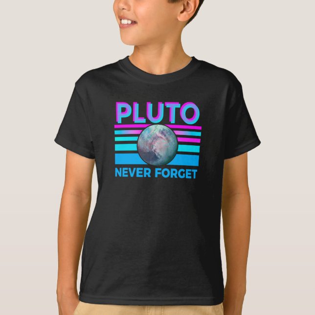 T-shirt Pluto n'oublie jamais (Devant)
