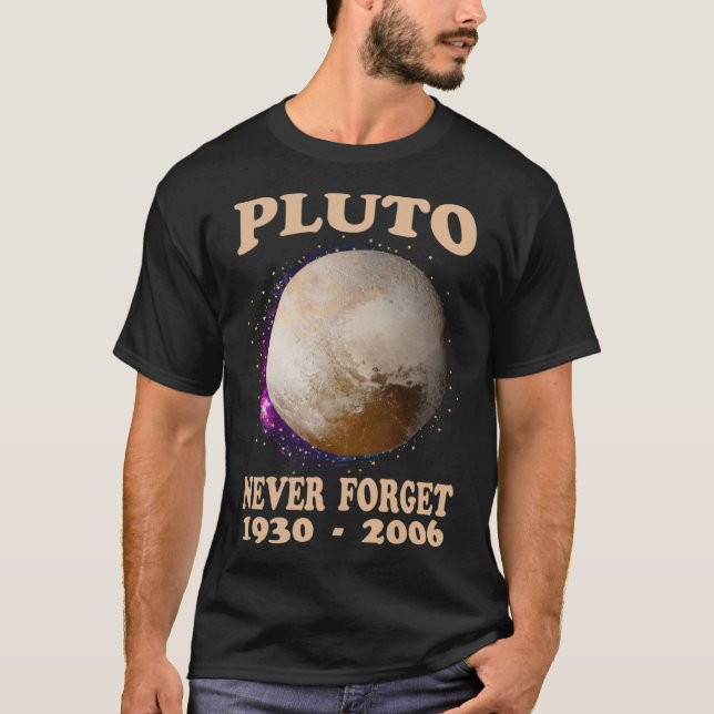 T-shirt Pluto n'oublie jamais 1930 2006 (Devant)