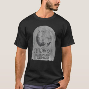T-shirt Pluto Science n'oublie jamais l'astronomie 1930 20