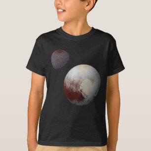 T-shirt Pluton & Charon 9ème ou Système Solaire de la Plan