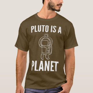 T-shirt Pluton est Planète Spaceman ou Astronaut