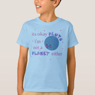 T-shirt Pluton était une chemise de planète