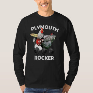 T-shirt Plymouth Rock poule humour