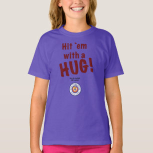 T-shirt PMA Partners Apparel - Hit `em with a HUG!