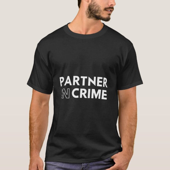 T-shirt Pner In Crime 'S 'S 'S (Devant)