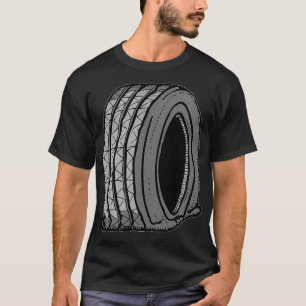 T-shirt Pneu plat 