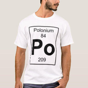 T-shirt PO - Polonium