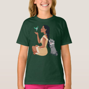 T-shirt Pocahontas et Pals Amitié forestière