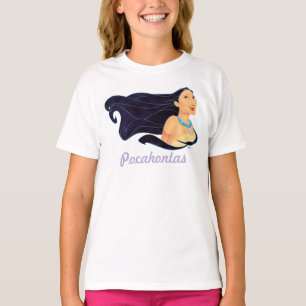 T-shirt Pocahontas souriant