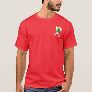 T-SHIRT POCHE DEUX DE POÈTE DE GSB