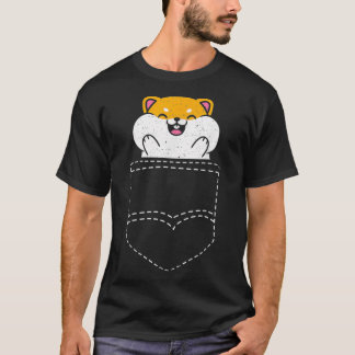 T-shirt Poche Hamster Hamster - Les animaux de compagnie d