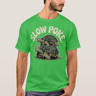T-shirt Poche lente