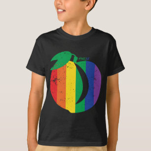 T-shirt Poche Perdue, Fruit De Fruit De Fruit De Plum, Bou