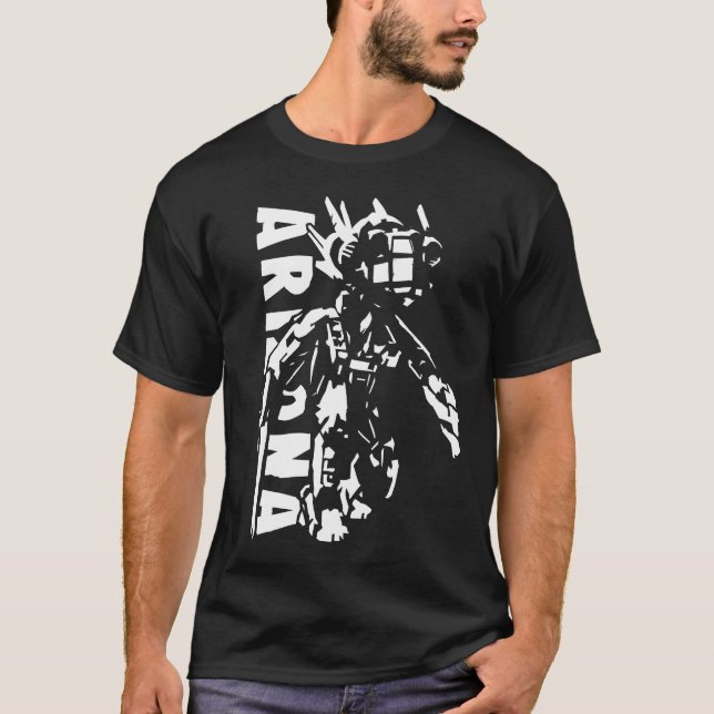 T-shirt Pochoir de l'Arizona (Devant)