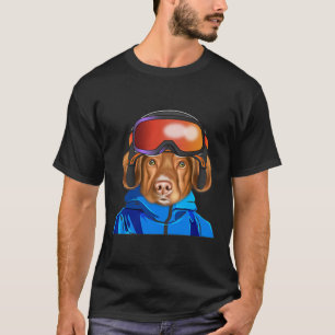 T-shirt Pocket de snowboard pour randonneurs à canard de s