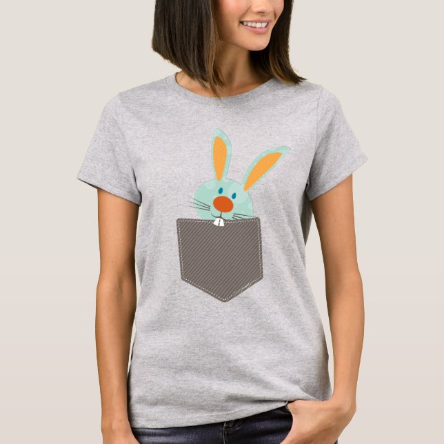 T-shirt POCKET PALS :: Lapin Lapin 2 (Devant)