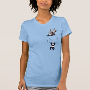 T-shirt Pocket Pandas