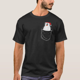 T-shirt Pocket Penguin Père Noël Mignonne Animal Pajamas d